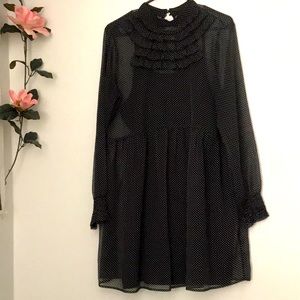 Sheer babydoll dress